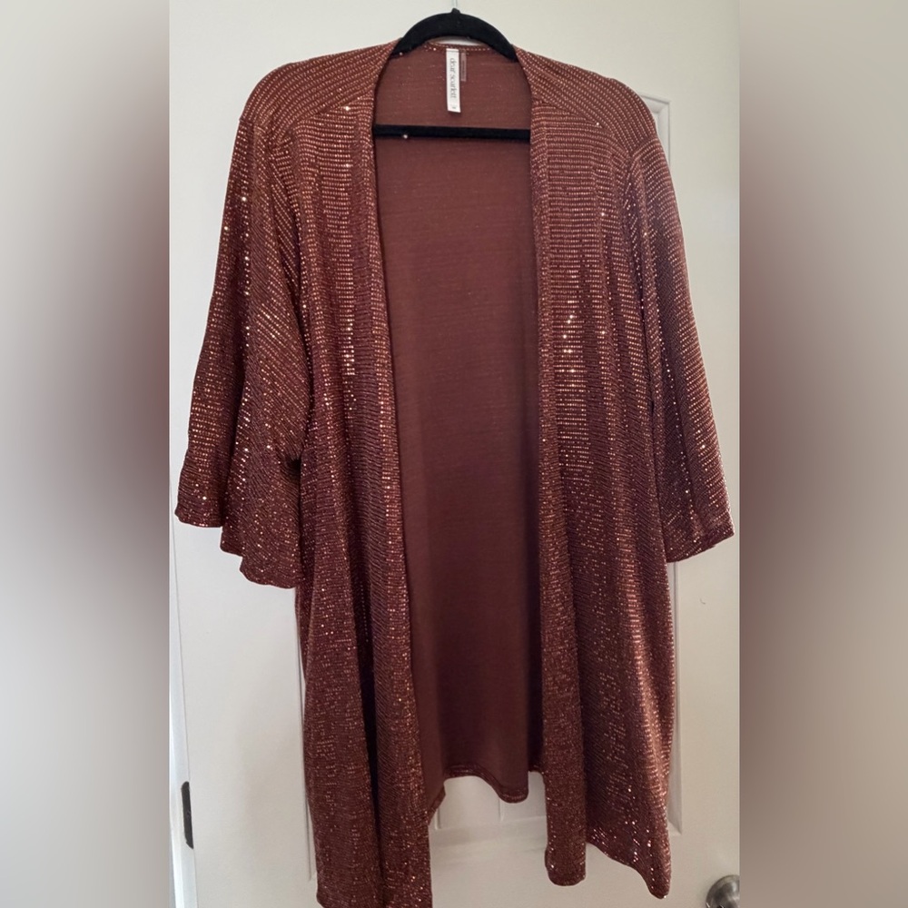 Elegant Sequin Cardigan